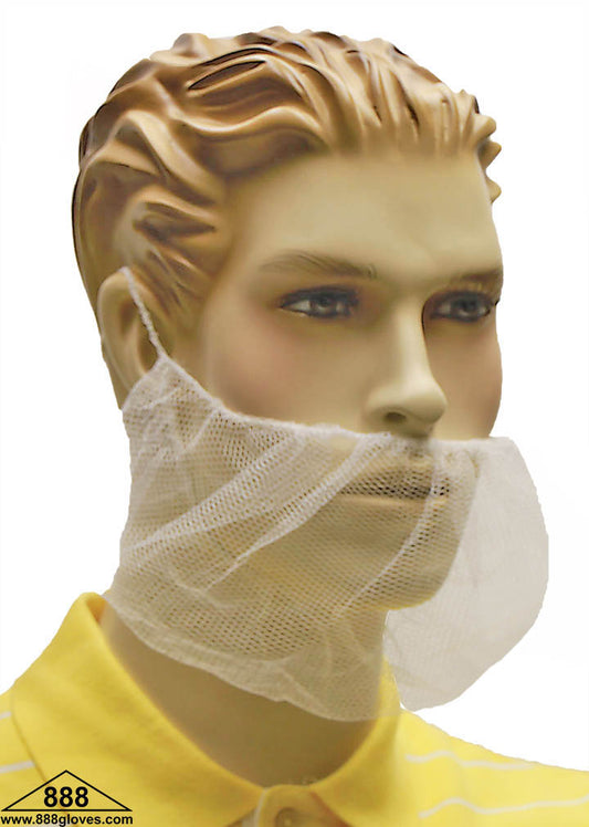 00-0820 - Beard Cover - Nylon - White