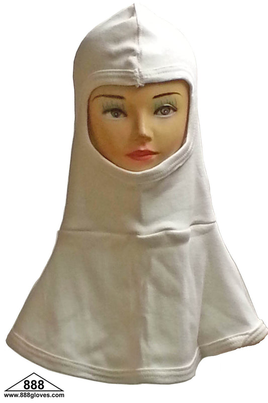 00-618NH -  Hood Sock - White