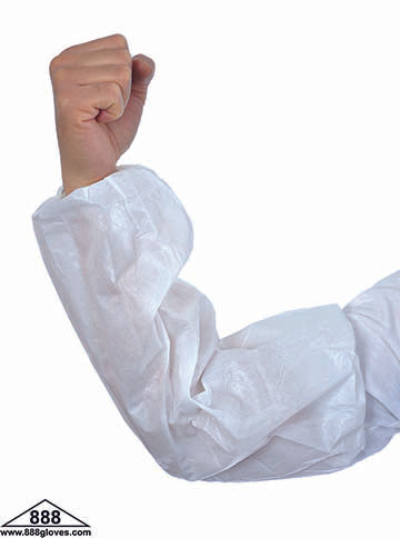 10-2011-W - Sleeves 18"  - Polyethylene Over Polypropylene - White