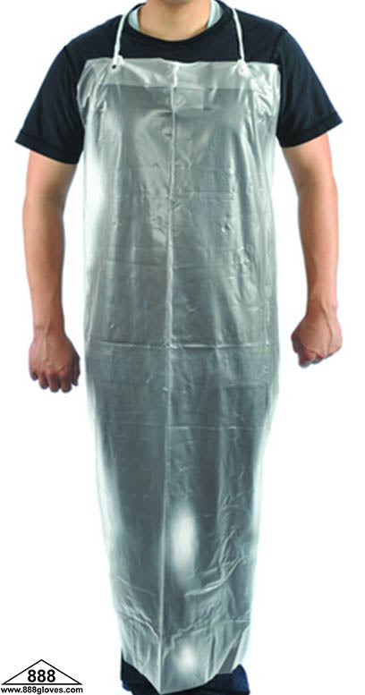 10-3545P-CL -  Apron - PVC 35"X45" 10 Mil - Clear