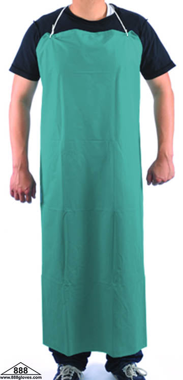 10-4547-BU - Apron - PVC 35"X45" - 35 Mil - Blue