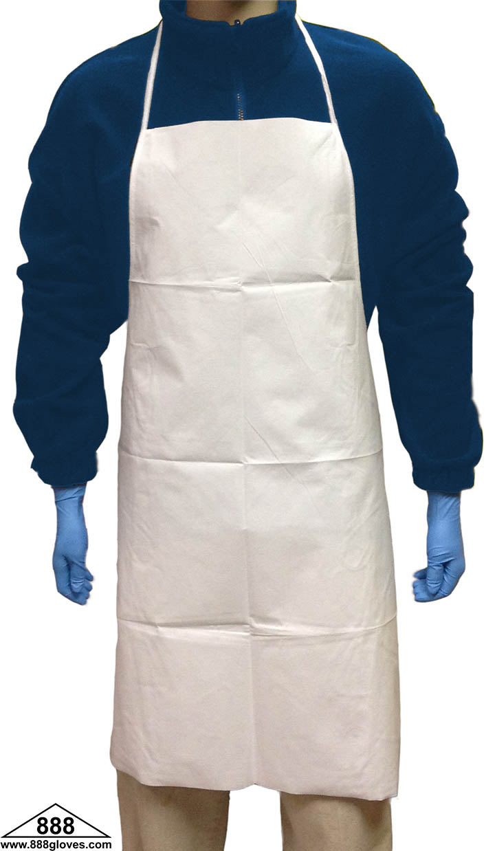 10-KG102836 - Aprons - Microporous Apron - White