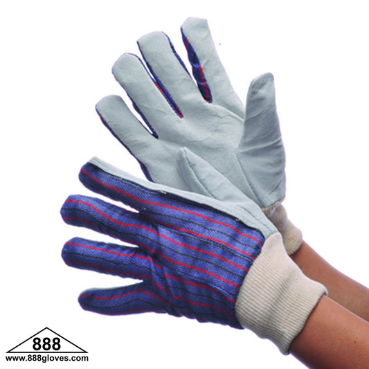 30-2890 - Leather Palm Knit Wrist - Cow Split Palm