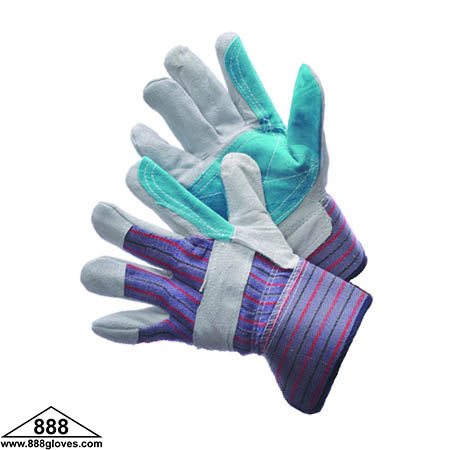 30-3110A - Leather Green Double Palm - Shoulder Leather