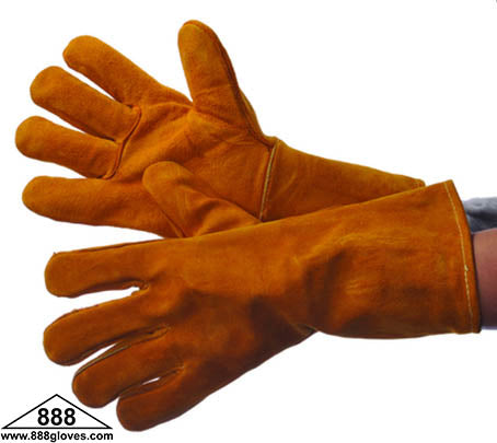 31-4013 - Welding Glove - Kevlar Stitching - Full Sock Lined - Brown