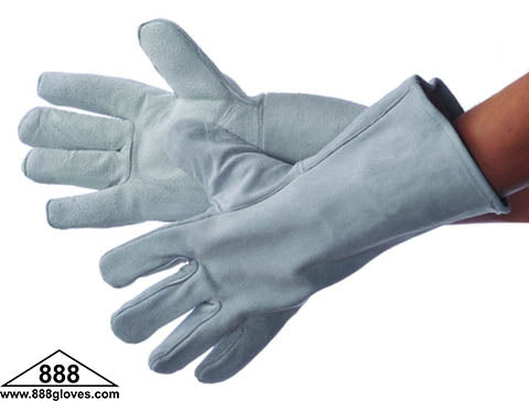 31-4015 - Welding Glove - Shoulder Split Leather, Fully Welted & Lined - Grey
