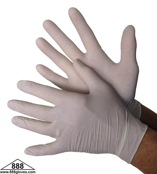 41-20WL - Disposable Gloves - Industrial Latex Powder Free - Beige