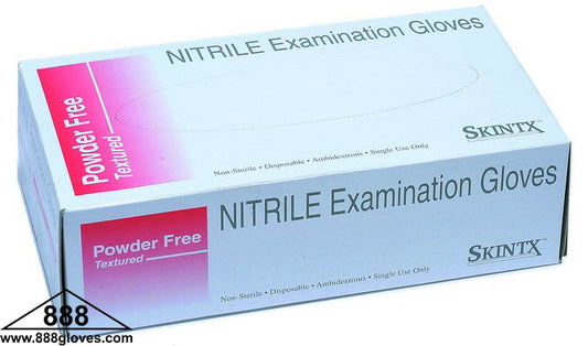 43-40MN-A - Disposable Gloves - SkinTx Nitrile Medical, Powder Free - Blue