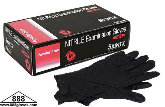 43-40MN-BK - Disposable Gloves - Nitrile Medical, Powder Free - Black