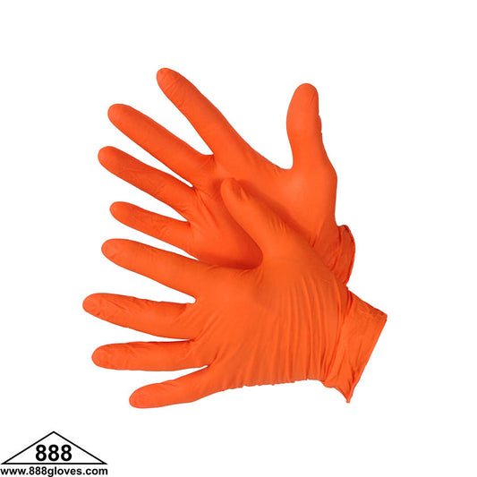 43-40MN-O - Disposable Gloves - Nitrile Medical, Powder Free, 5.5 Mil - Orange
