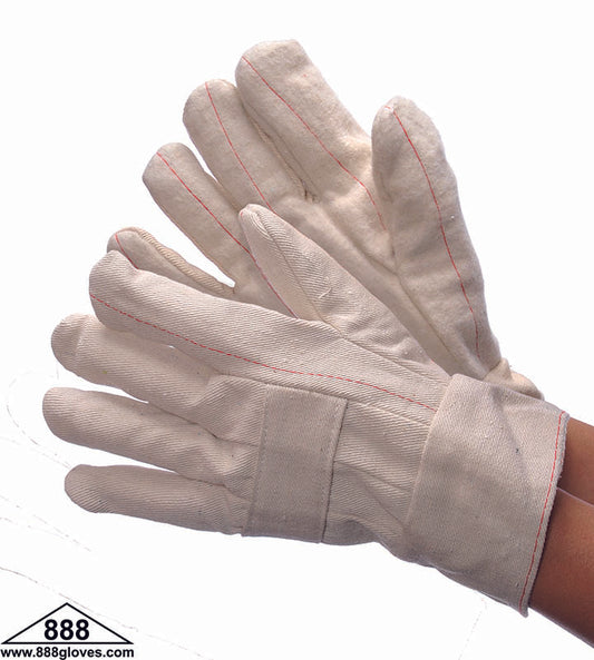 60-1960P - Hot Mill Gloves - 24 oz, 2.5"Band Top - Premium Grade - Beige