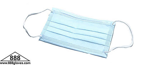 90-103KID-BU - 3 Ply Earloop Face Mask - Kids - Light Blue