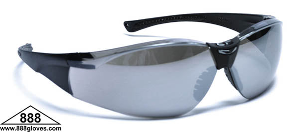 Safety Glasses - Frameless with Grey Tinted Lenses - 99-T8500-G - 12 Pairs of Glasses