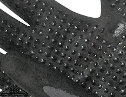 50-8835DBK - Cut Resistant Gloves - 15 Gauge Grey Nylon & Spandex Shell With Black Micro Foam Dotted Nitrile Coated On Palm