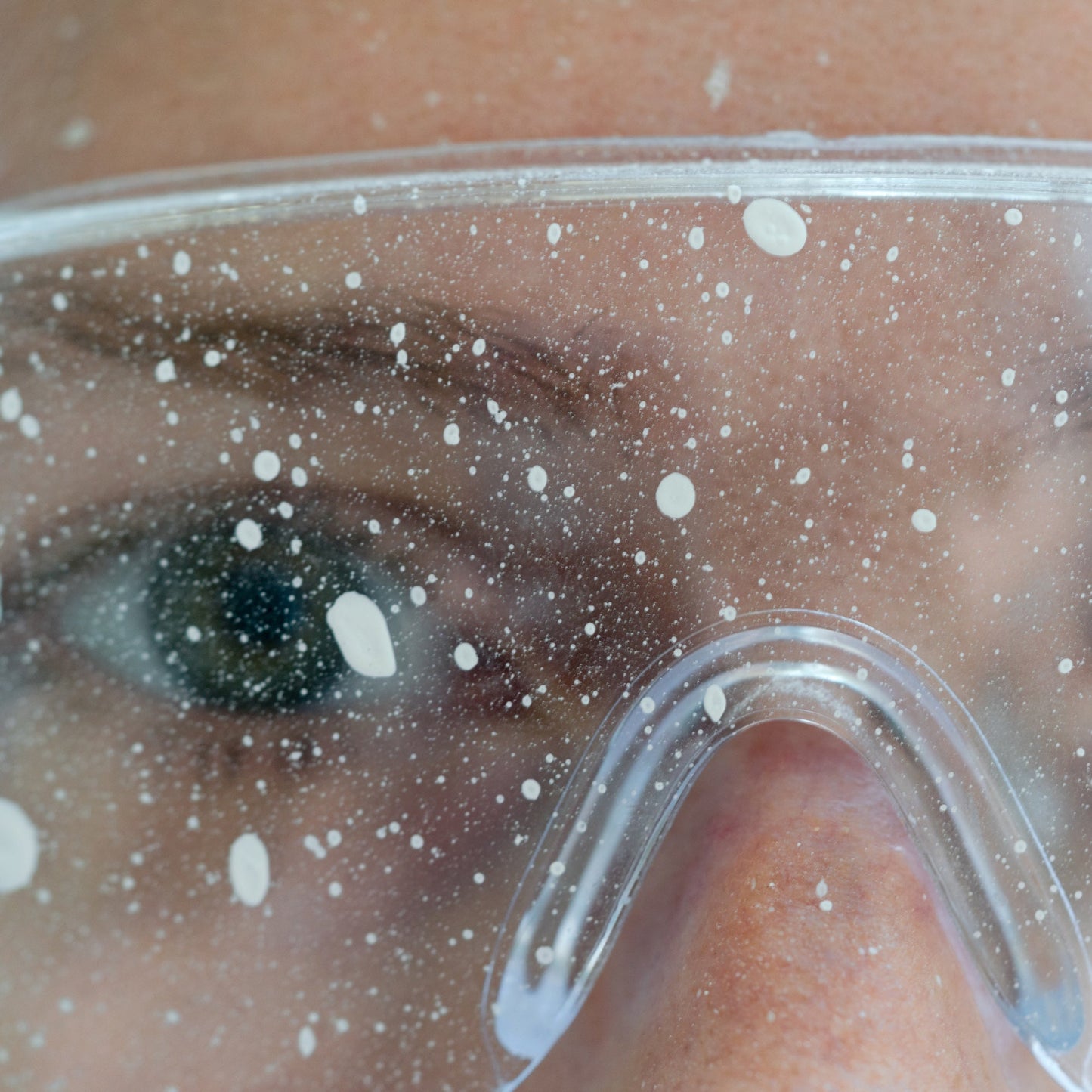 99-T8300-G - Type 6 - Safety Glasses - Frameless with Black Temples and Grey Tinted Lenses