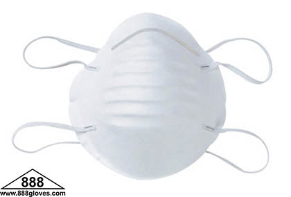 90-5020D - Nuisance Dust Mask - Heavy Duty- Double Strap - White