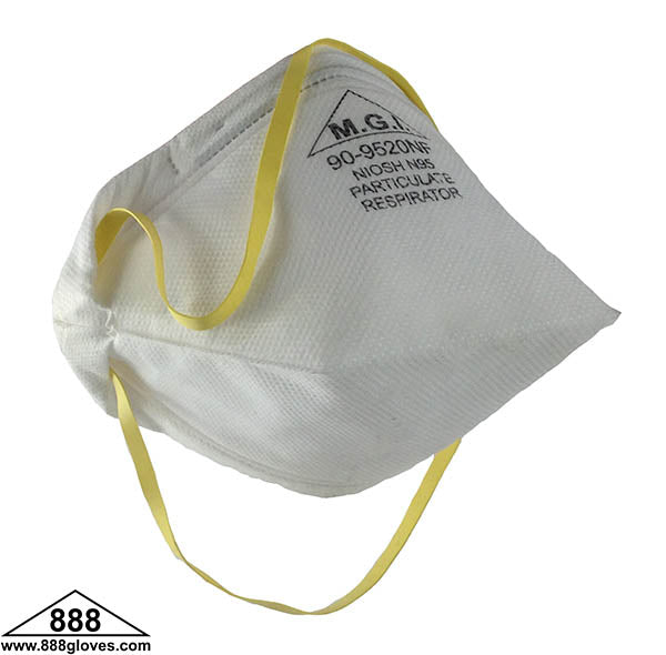 90-9520NF - N95 Particulate Respirator - NIOSH N95 Approved - Flat Fold Style