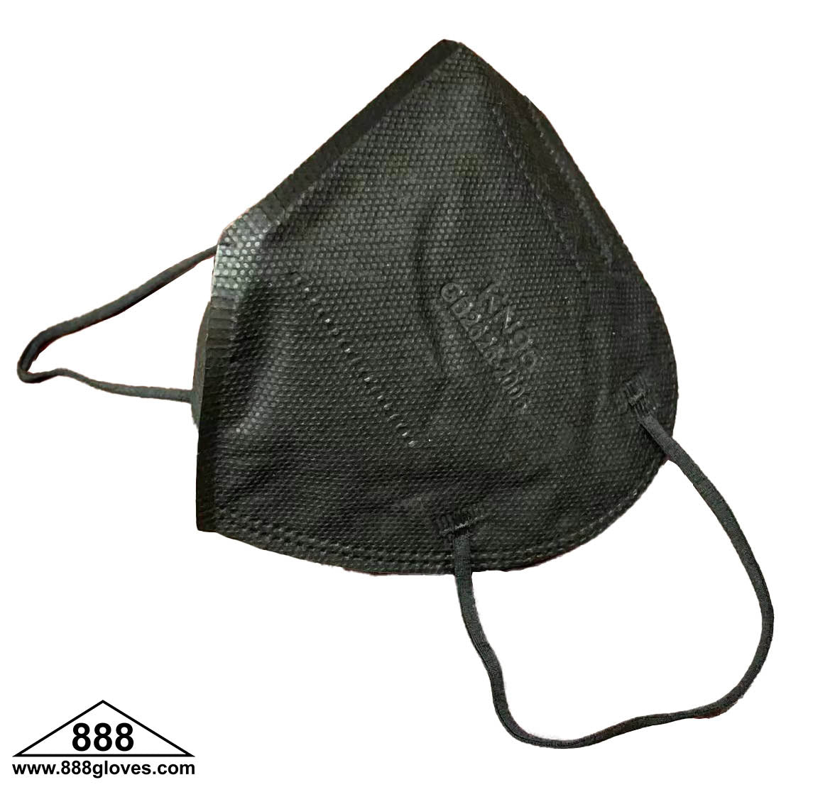 90-953400NF - Face Masks - Black KN95 Flat Fold Mask