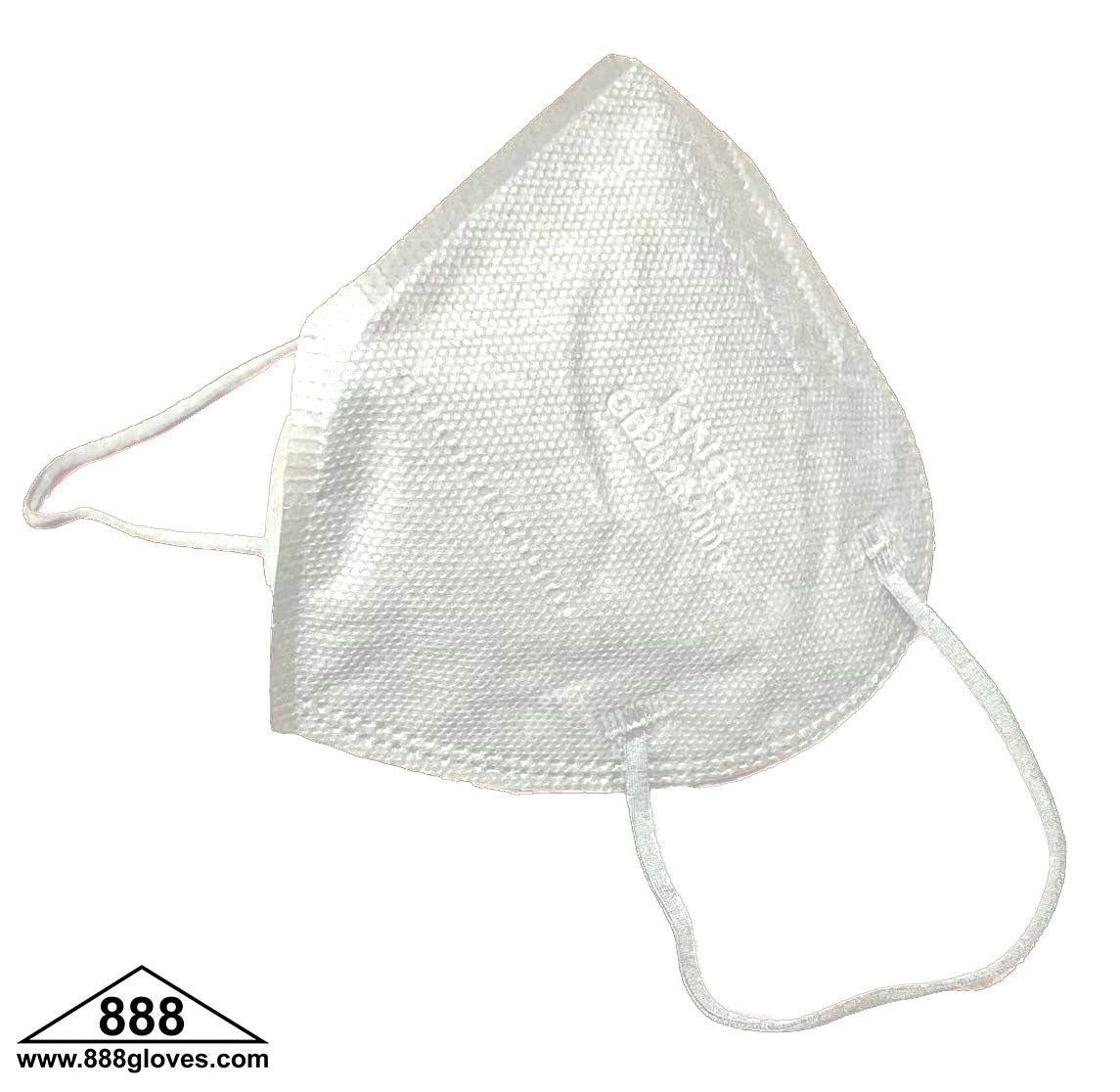 90-953600NF - Face Masks - White KN95 Flat Fold Mask