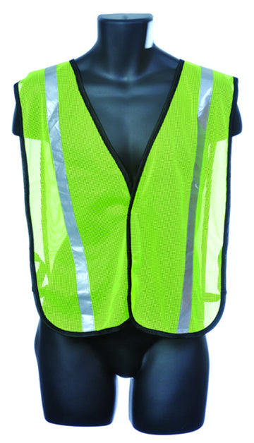 98-1301-GS - Safety Vest - Silver Reflector - Hi Vis Yellow