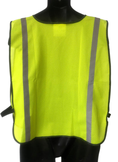 98-1301-GS - Safety Vest - Silver Reflector - Hi Vis Yellow