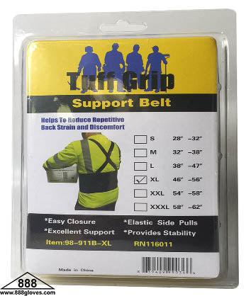 98-911B - Back Supports - Support Belt