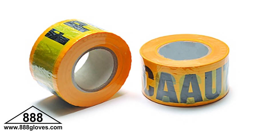 99-T0911-3P - Tapes - Precaucion (Spanish) Barricade Tape 3" - 1.2 Mil