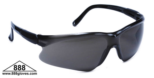 99-T8000-G - Safety Glasses - Wisdom - Frameless with Grey Tinted Lenses