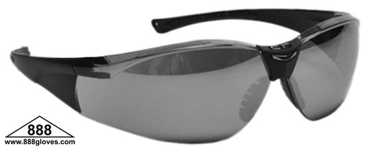 99-T8500-SM - Safety Glasses - Frameless with Silver Mirror Lenses